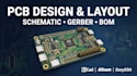 design professional pcb layout, schematic, and circuit board
