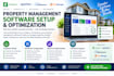 setup buildium appfolio and property management software