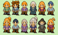 draw nsfw pixel art minecraft pixel character pixelart animation 2d sprite sheet