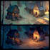 create high quality 2d game background art