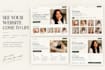 design a professional ugc portfolio website in canva