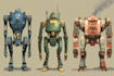 design high quality robot, mecha concepts
