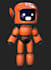 3d model the robot and mecha