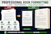 format amazon kdp books