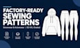 create factory ready sewing pattern streetwear active wear