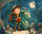 create children book illustration and children book