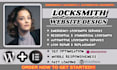 locksmith website, locksmith website design, emergency locksmith website