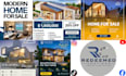create facebook cover photo banner design and logo
