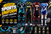 design custom sports uniform, jersey and team kit