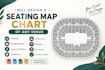design a seating map chart of any venue