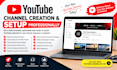 create and setup youtube channel professionally