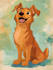 create disney pet portrait illustration