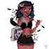 draw unique 2d stylised character art and illustration