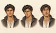 hand draw your character turnaround and expression sheet