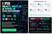fix react next js node js bugs errors and API issues