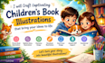 charming childrens book illustrations with engaging visual storytelling