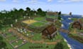 build minecraft automatic farm, iron farm xp farm, mob farm java bedrock edition