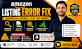 fix amazon listing suppression flat file and upload errors