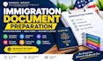 prepare immigration documents, applications and legal forms