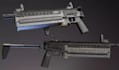 create game ready 3d weapon models, guns and props with pbr texture