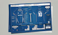 create a jersey tech pack for clear manufacturer communication