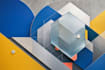 create abstract geometric digital art