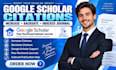 increase and backdate google scholar citations in peer reviewed indexed journal