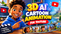 create 3d animation for youtube and tiktok