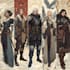 design an your dnd group party illustration