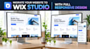 convert and migrate your website to a responsive wix studio site
