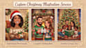 draw custom christmas illustrations and caricatures