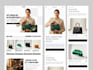 design a wix customize bag and packaging website