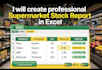 create student result sheet,budget tracker, charts in excel