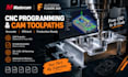 do cnc programming, mastercam cam toolpaths, g code, and fusion 360