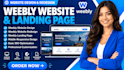 build weebly website, weebly landing page, redesign weebly website, weebly seo