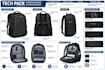 do bag design, bag tech pack, handbag, backpack tech pack cad flat sketch