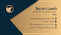 create elegant and luxury business cards