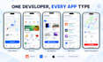 provide ios app development using swift swiftui and objective c