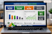 custom business expense tracker and financial dashboard