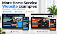 build a modern website for plumbers, electricians, roofers, and hvac businesses