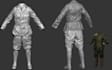 3d clothing character outfits mesh texturing rigg vrchat sansar for second life