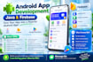 develop android app using  java and firebase