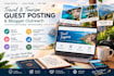 build high da travel backlinks through tourism guest posts