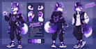 draw detailed furry reference sheet fursona character furry ref sheet oc design