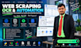build python automation, web scraping, ocr and API solutions