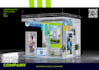 create a 3d trade show booth design for your brand