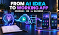 build a ai mobile app with flutter, fastapi and machine learning