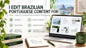 proofread and edit your brazilian portuguese text