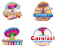 create unique carnival logo design for your company