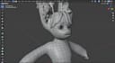 model a 3d stylized character
